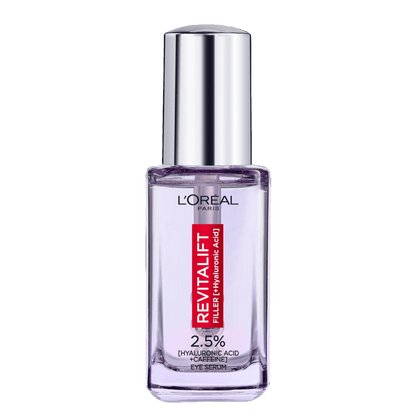 L'Oréal Revitalift 2.5% Hyaluronic Acid + Caffeine Eye Serum (20ml)