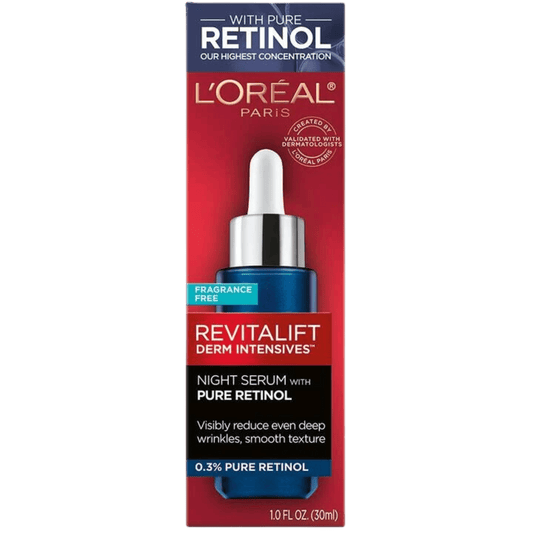 L'Oréal Revitalift Night Serum with Pure Retinol 0.3% (30ml)