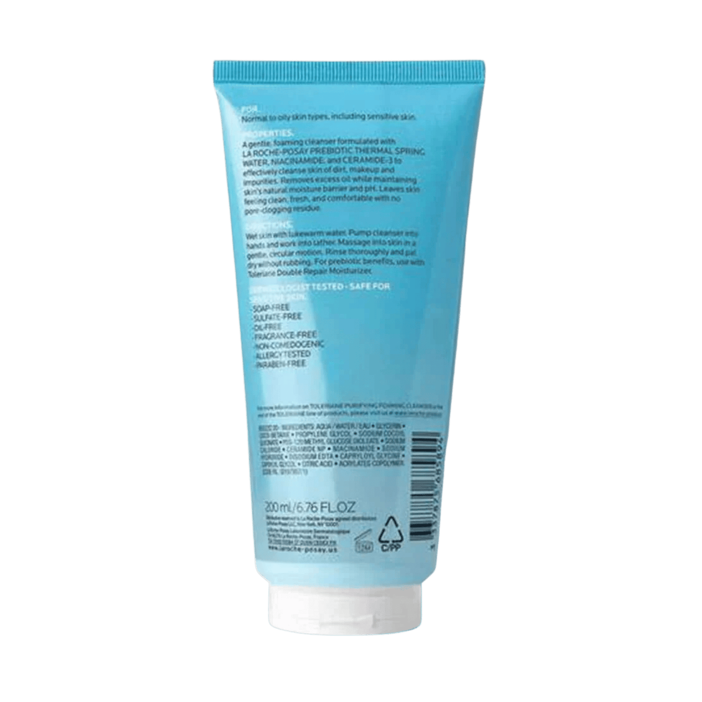 imported La Roche-Posay Toleriane Purifying Facial Cleanser