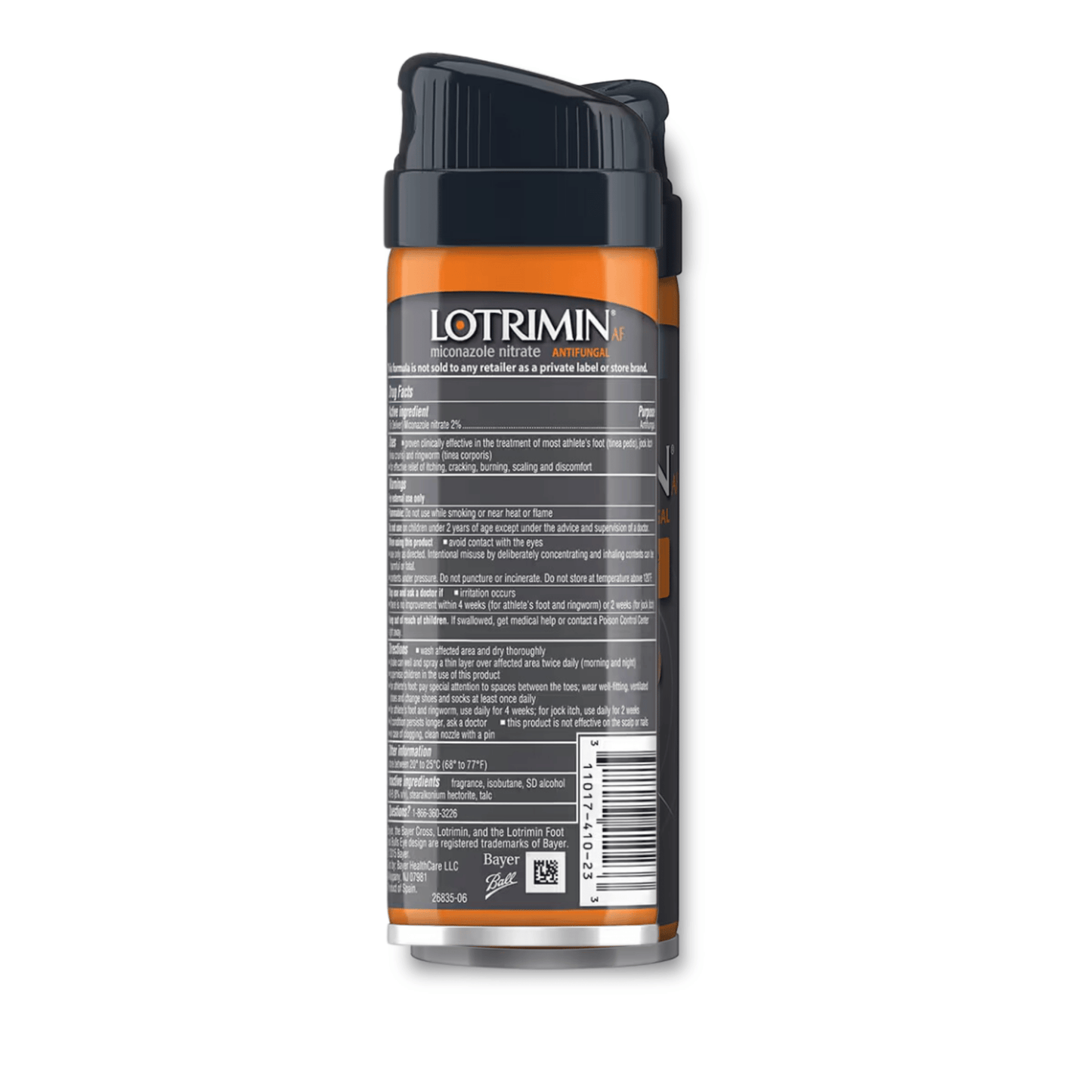 Lotrimin AF Athlete’s Foot Deodorant Powder Spray (133g)