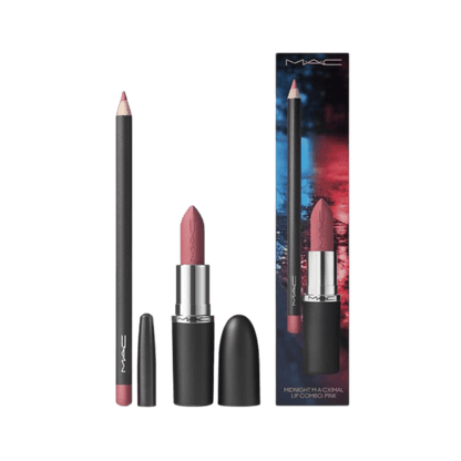 Buy Online MAC Midnight MACximal Lip Combo Duo – Pink Kit in Pakistan