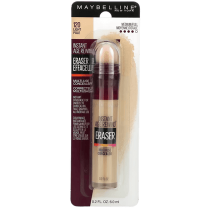 Maybelline Instant Age Rewind Eraser Multi-Use Concealer 120 Light Palf 6ml Skin Stash In Pakistan