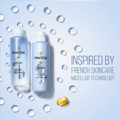 Pantene Pro V Micellar Scalp Shampoo Detox & Purify (18oz)