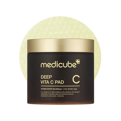 Medicube Deep Vita C Pad Vitamin Water Vitamin C Derivate 70pcs (150g) available at skinstash.pk