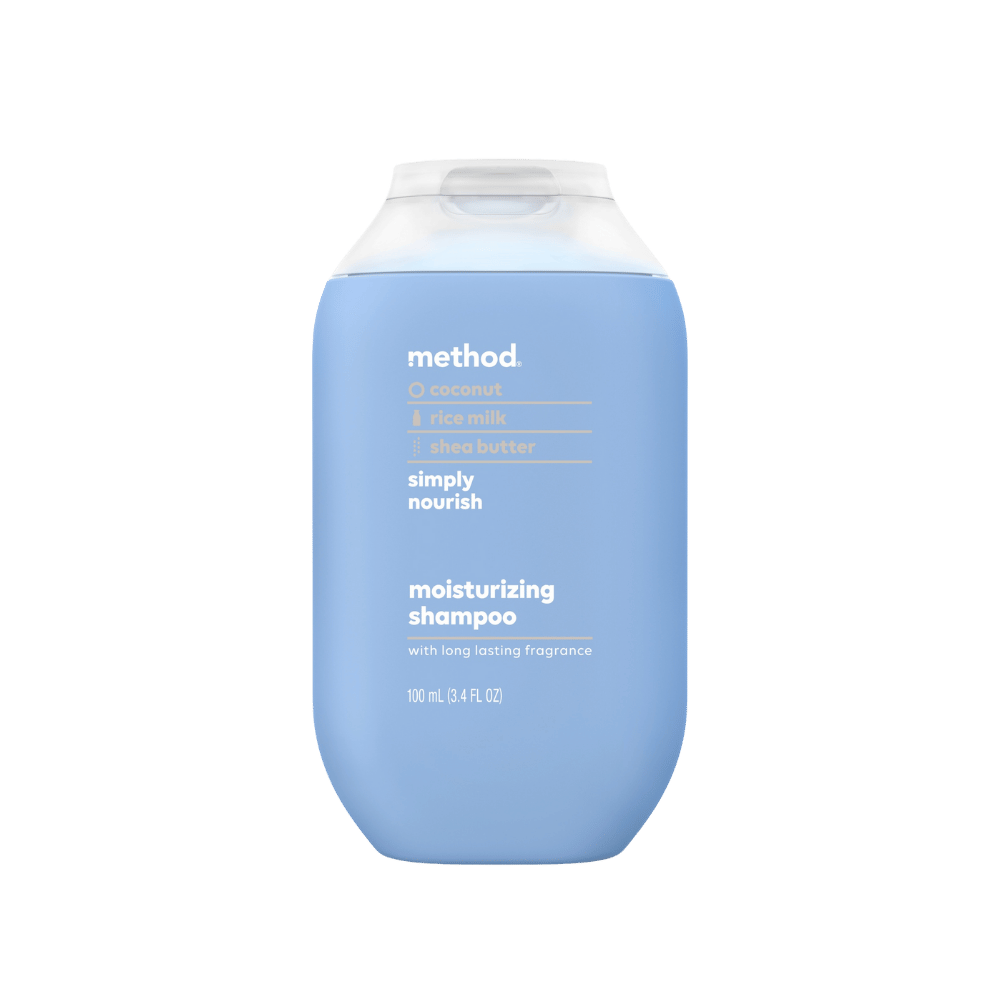 Method Body Wash Simply Nourish 100ml – coconut, rice milk & shea butter infused gentle body cleanser for soft, hydrated skin at Skinstash.pk