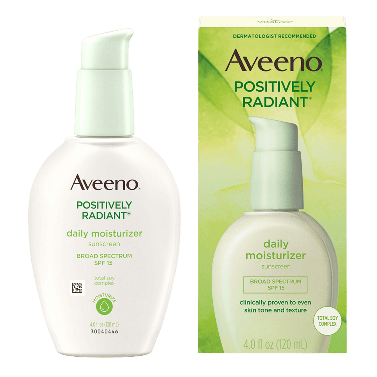 Aveeno Positively Radiant Daily Face Moisturizer - SPF15 (120 ml)