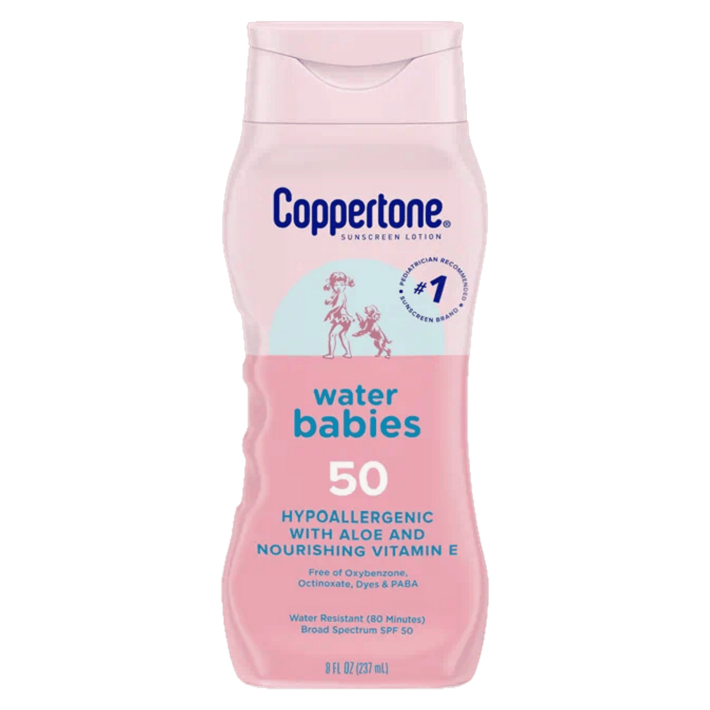 Coppertone Water Babies Sunscreen Lotion Spf 50 (237 ml)