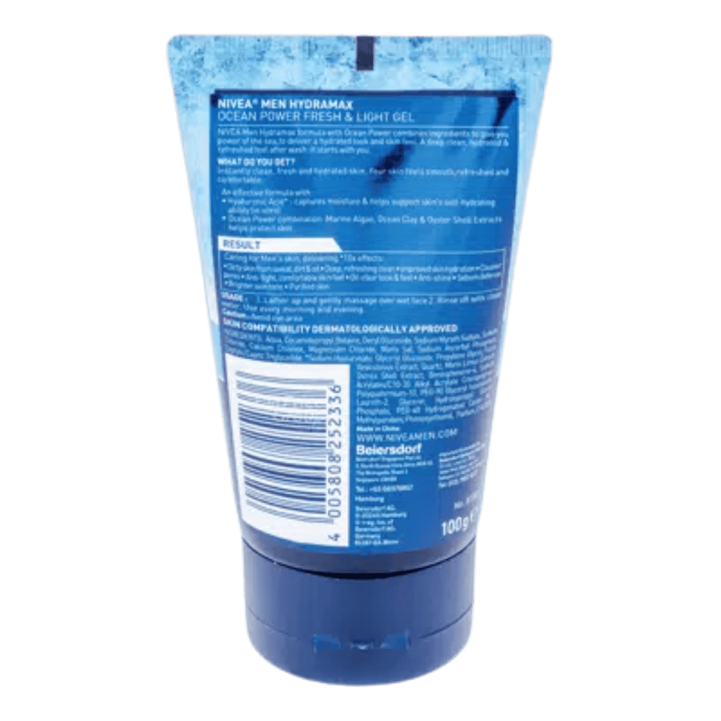 Original NIVEA Men Hydra Max Ocean Power Fresh & Light Gel Wash 