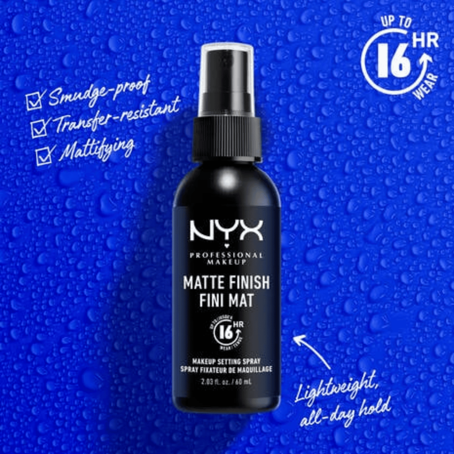 NYX Professional Makeup Makeup Setting Spray (60ml)