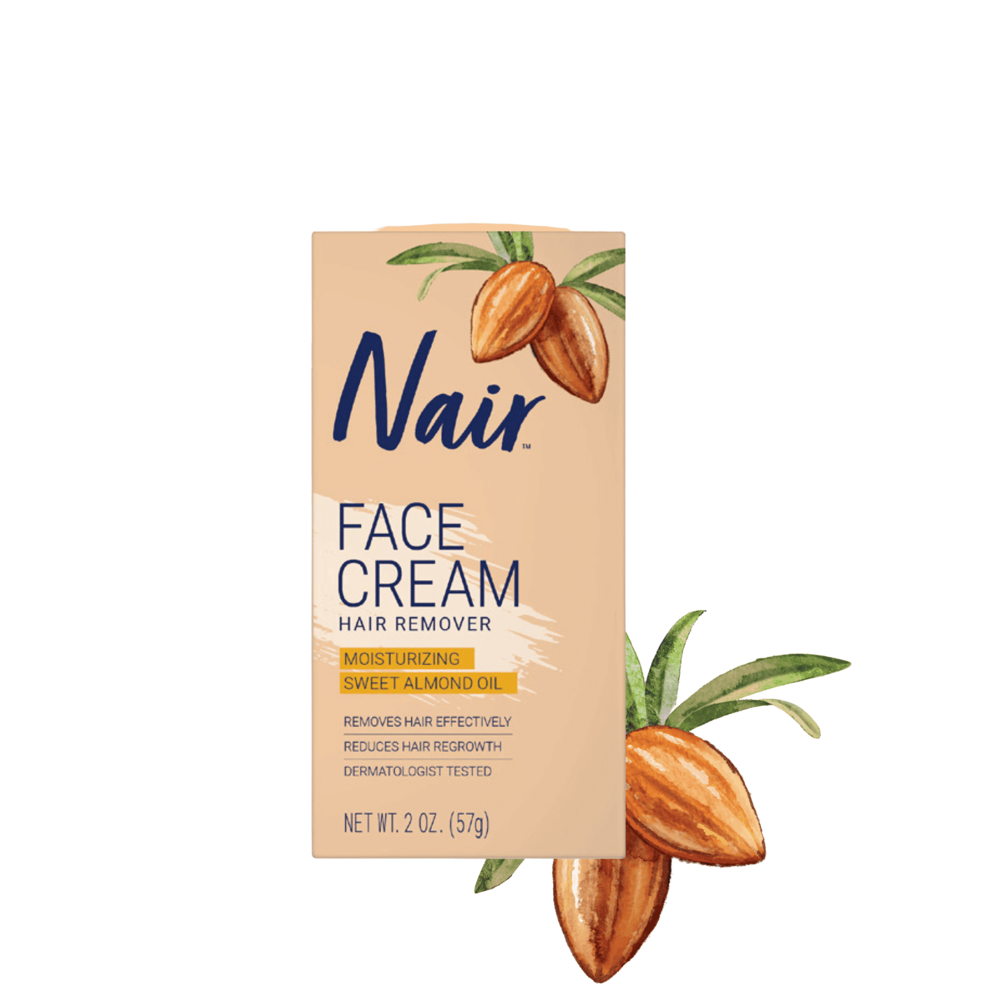 Nair Face Cream Hair Remover (57 g) availiable online on skinstash.pk!