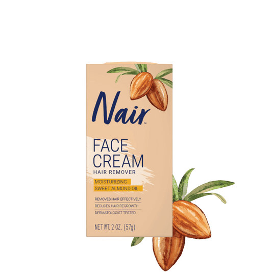 Nair Face Cream Hair Remover (57 g) availiable online on skinstash.pk!