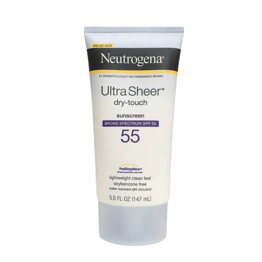 Sunscreen SPF 55 147ml - Lightweight, Non-Greasy, Sun Protection, Pakistan