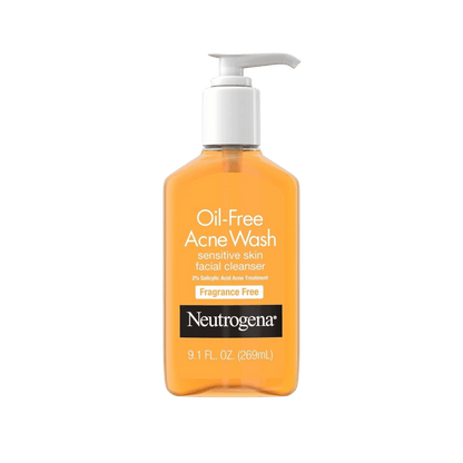Neutrogena Oil-Free Acne Fighting Face Wash 269ml – powerful daily cleanser with salicylic acid to treat and prevent acne without over-drying at Skinstash.pk