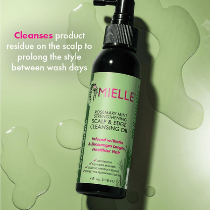 Mielle Rosemary Mint Scalp & Edge Cleansing Oil (118ml)