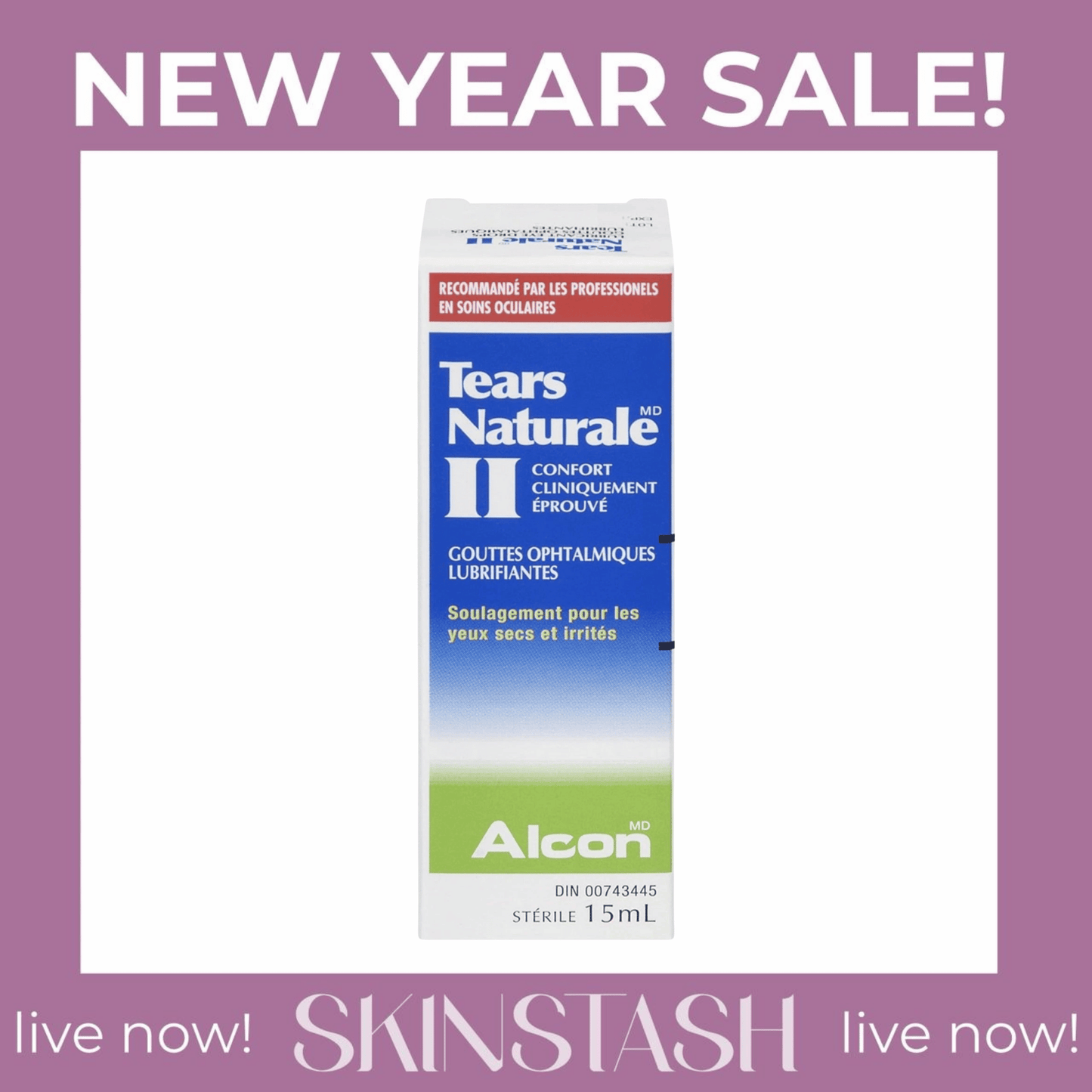 Tears Naturale II Eye Drops (15ml)