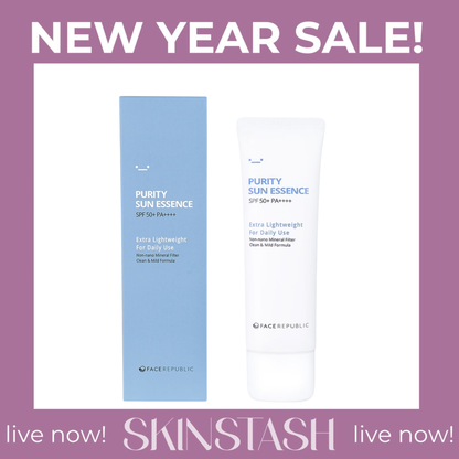 Face Republic Purity Sun Essence SFP50+ PA++++ (50ml)