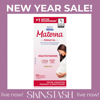 Nestle Materna Prenatal Vitamin & Mineral Supplement (100ct)