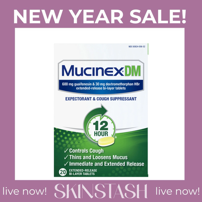 Mucinex Dm Maximum Strength 12-Hour Expectorant and Cough Suppressant Tablets 20CT