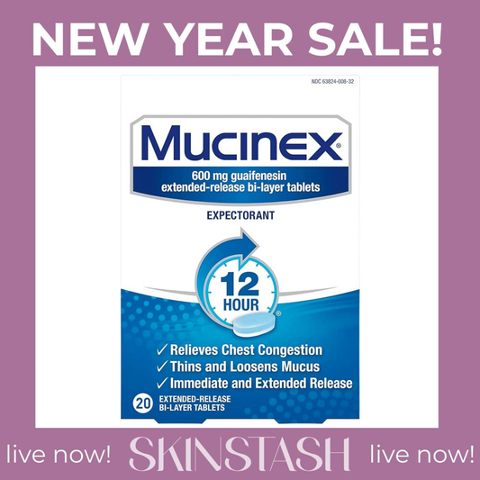 Mucinex 12 HOUR Cough & Chest Congestion Expectorant Relief 20CT