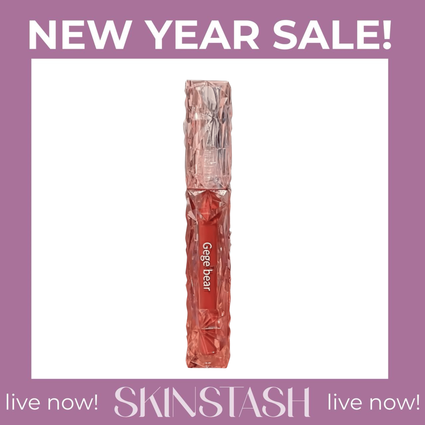 Gege Bear Crystal Lens Lip Glaze (2g)