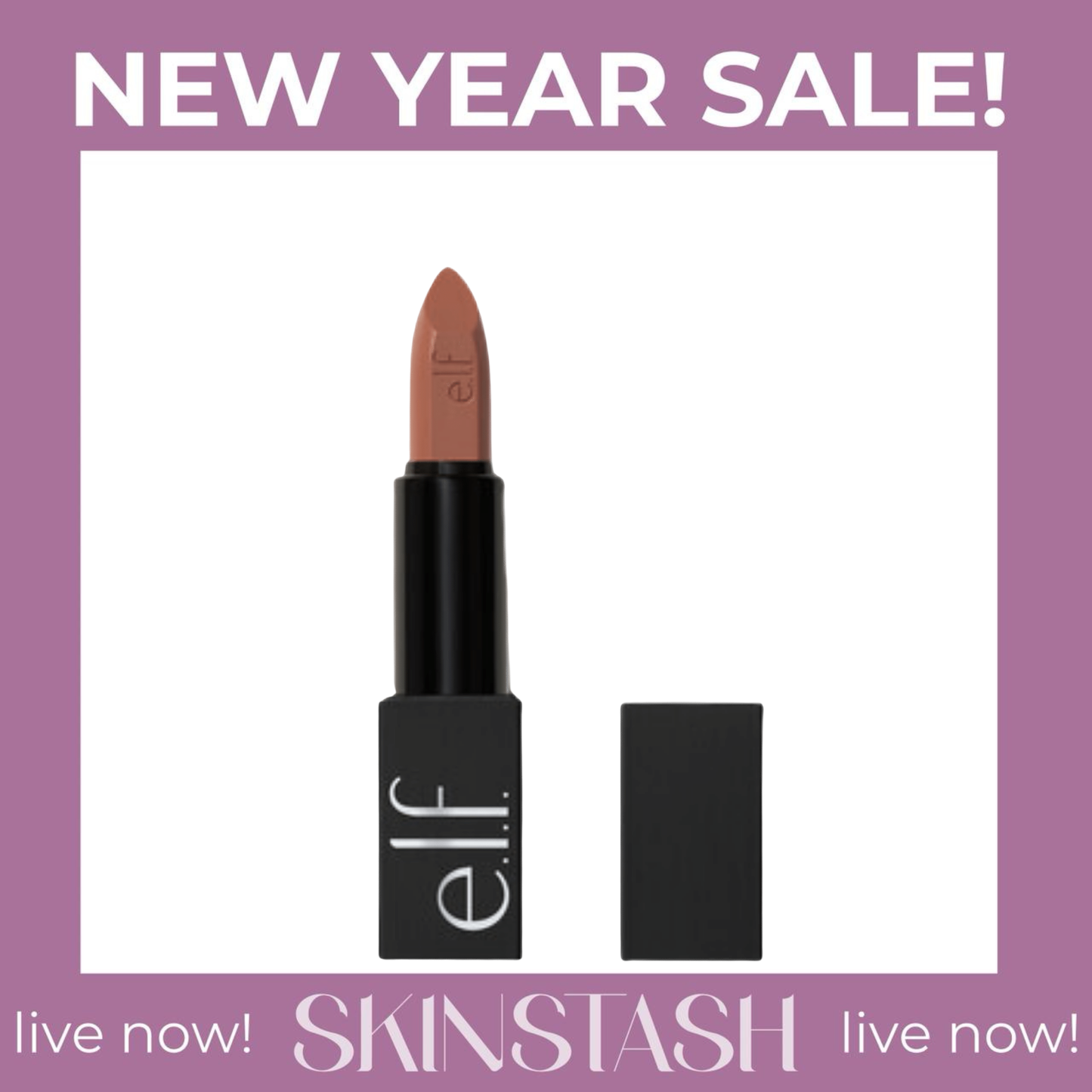 E.L.F O Face Satin Lipstick (3.8g)