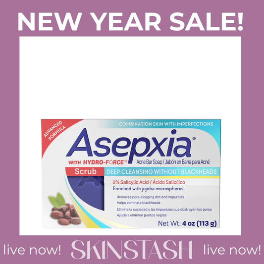 Asepxia Scrub Acne Bar Soap (113 g)