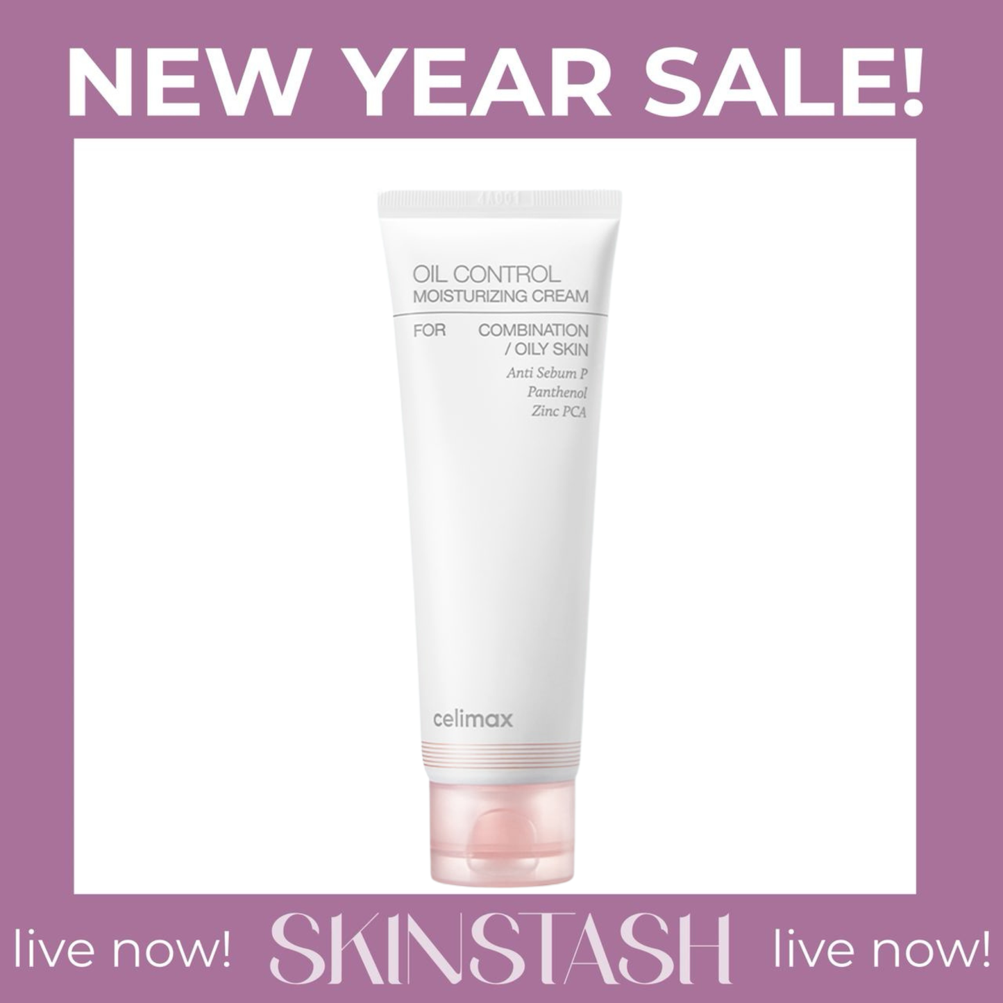 Celimax Oil Control Moisturizing Cream (80ml)