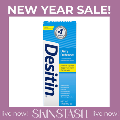 Desitin Daily Defense 13% Zinc Oxide Diaper Rash Cream (57g)