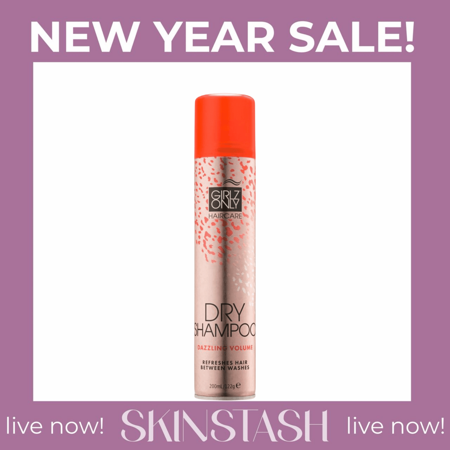 Girlz Only Dry Shampoo Dazzling Volume (200ml)