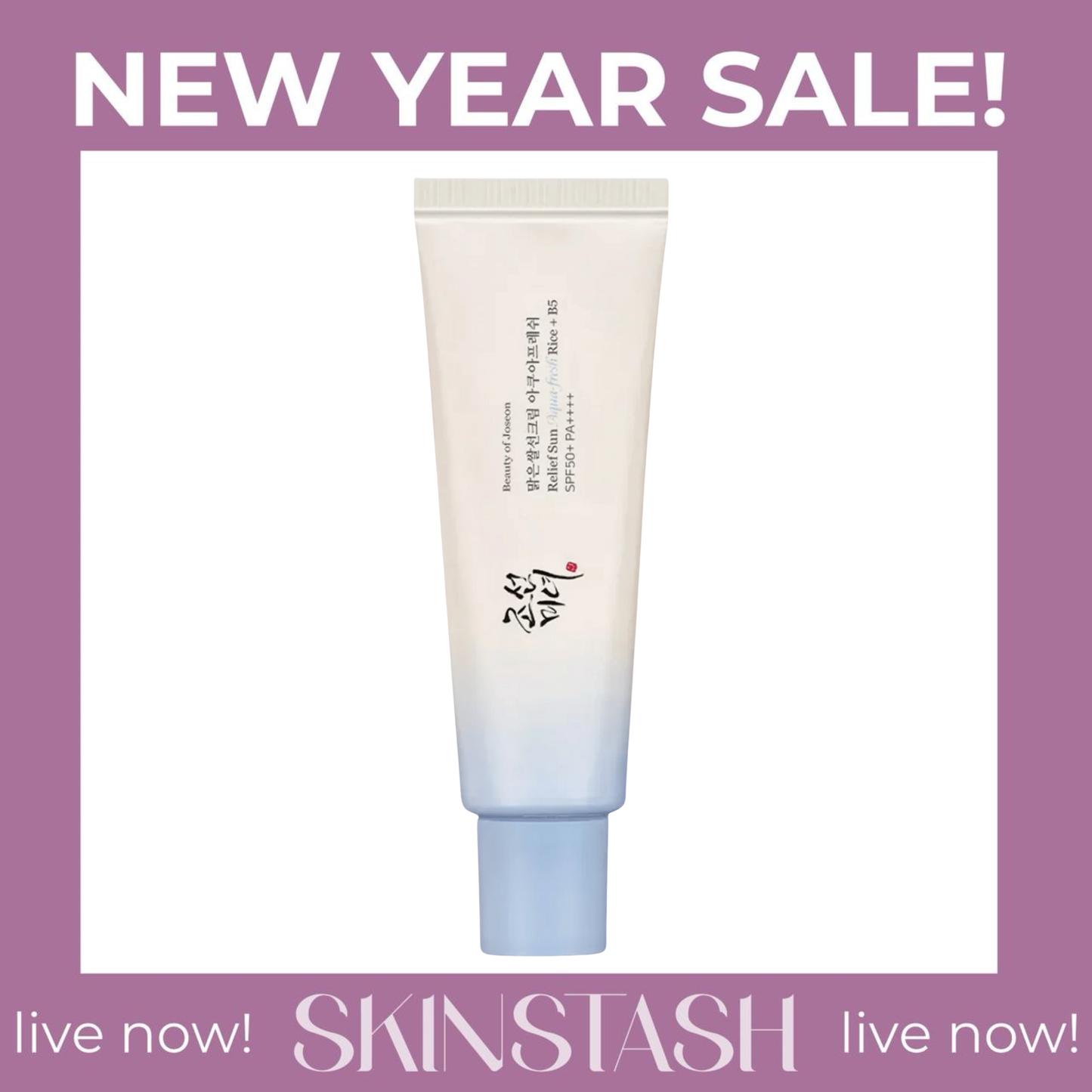 Beauty Of Joseon Relief Sun Aqua Fresh Rice + B5 SPF 50+ PA++++