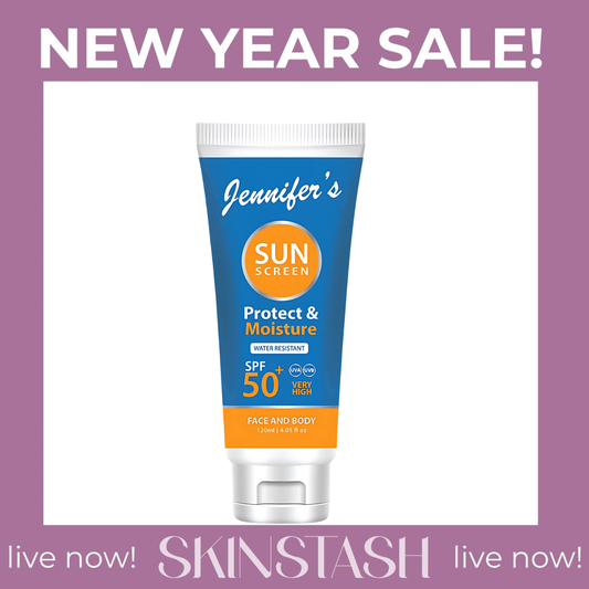 Jennifer's Face & Body Sunscreen Lotion SPF 50 (120ml)