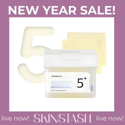 Numbuzin No 5 Vitamin Niacinamide Concentrated Toner Pads (70pcs)