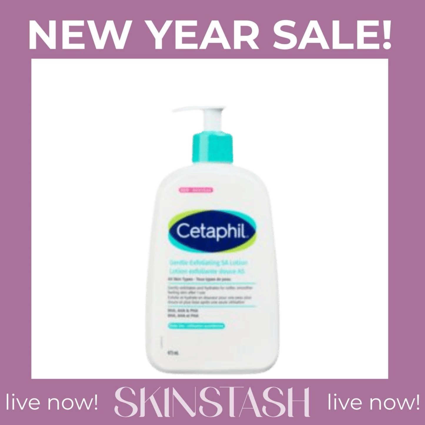 Cetaphil Gentle Exfoliating Salicylic Acid Lotion (473ml)