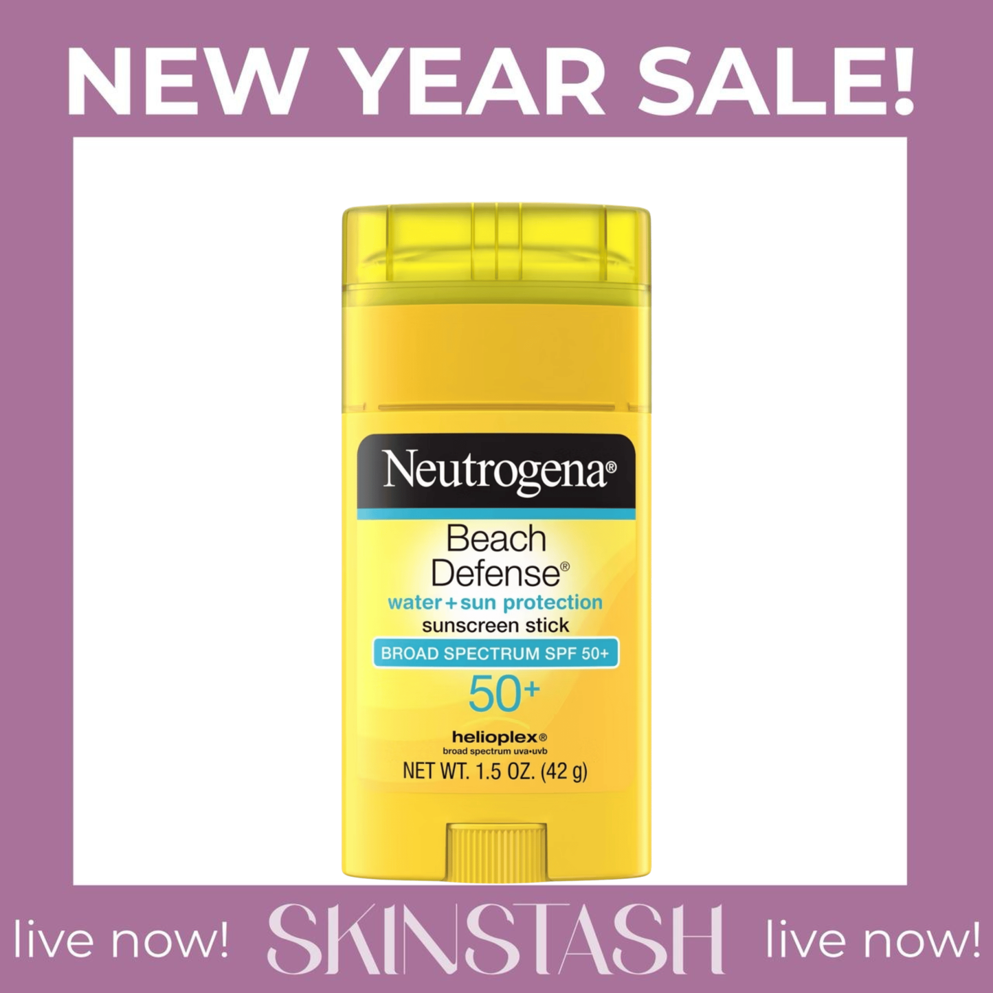 Neutrogena Beach Defense Sunscreen Stick SPF 50+ (42g)