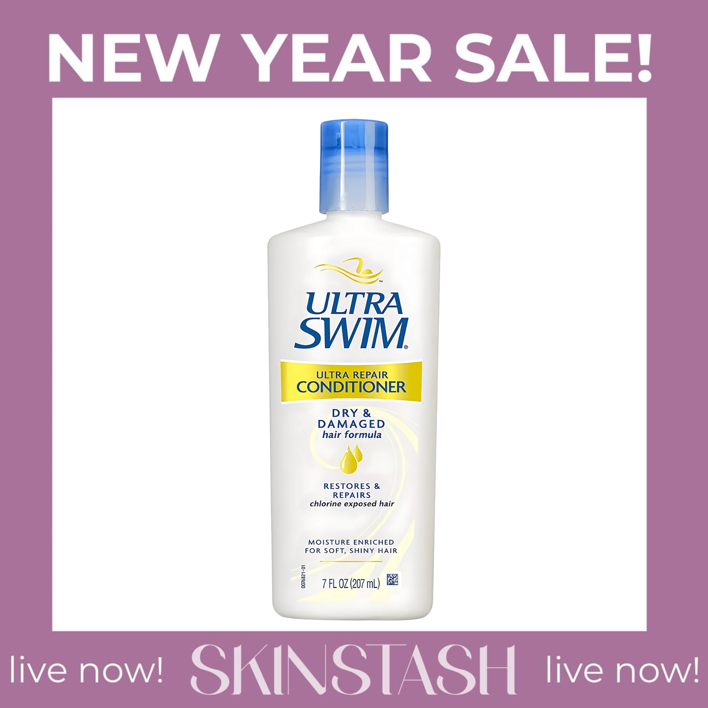 Ultra Swim Ultra Hydration Conditioner Dry & Damaged Hair Formula (207ml)