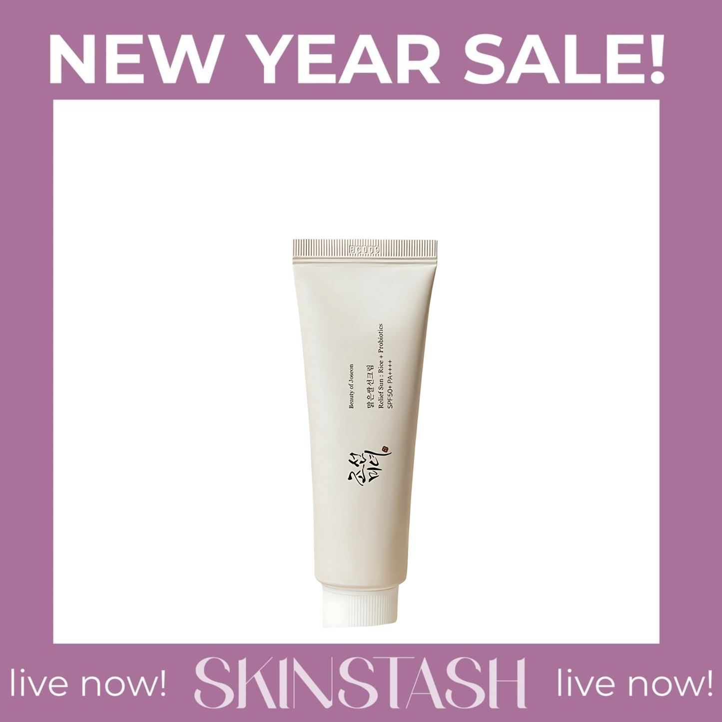 Beauty Of Joseon Relief Sun : Rice + Probiotics SPF50+ Pa++++