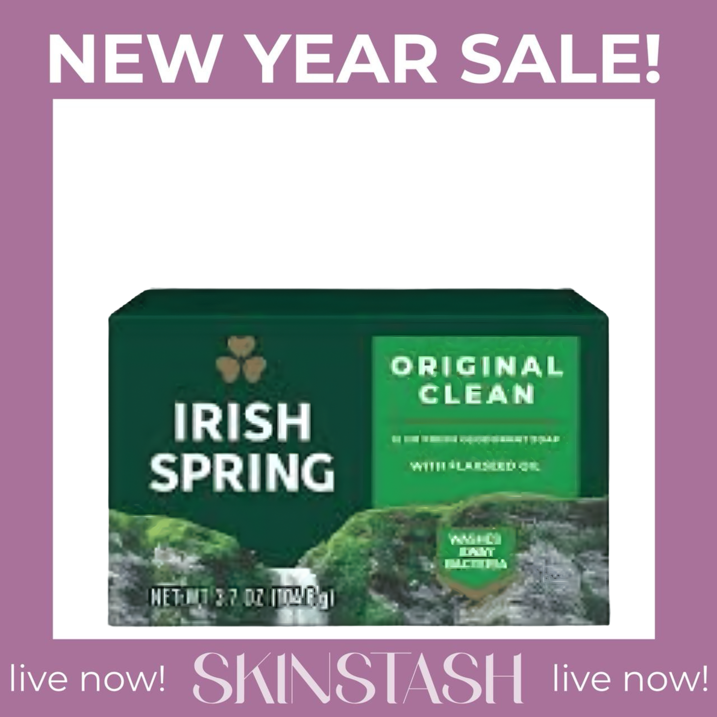 Irish Springs Original Clean (133g)
