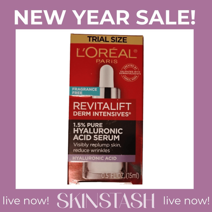 L'Oréal Paris Revitalift Derm Intensives Hyaluronic Acid Face Serum (15ml)