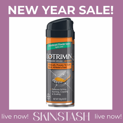 Lotrimin AF Athlete’s Foot Deodorant Powder Spray (133g)