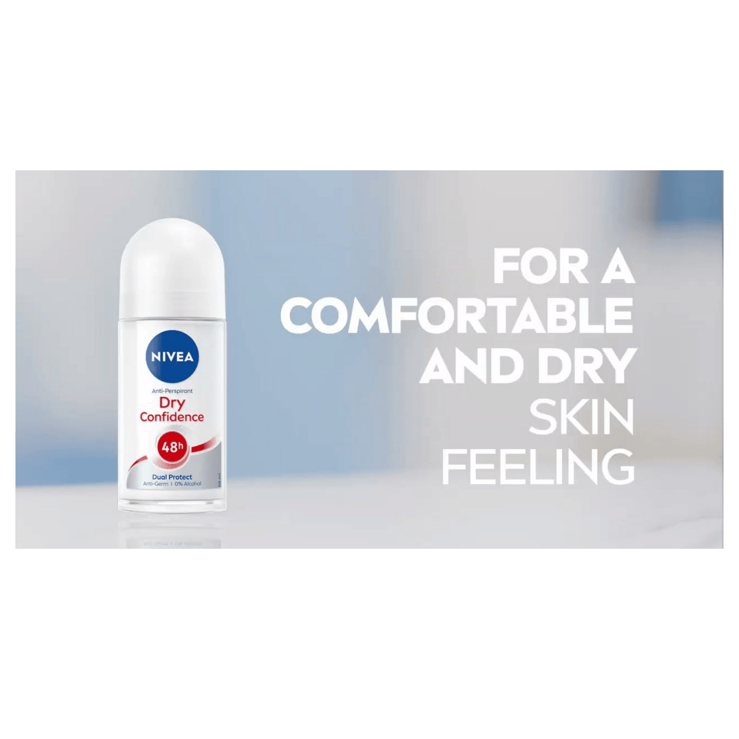 Nivea Dry Comfort 48hrs, Roll On (50ml)