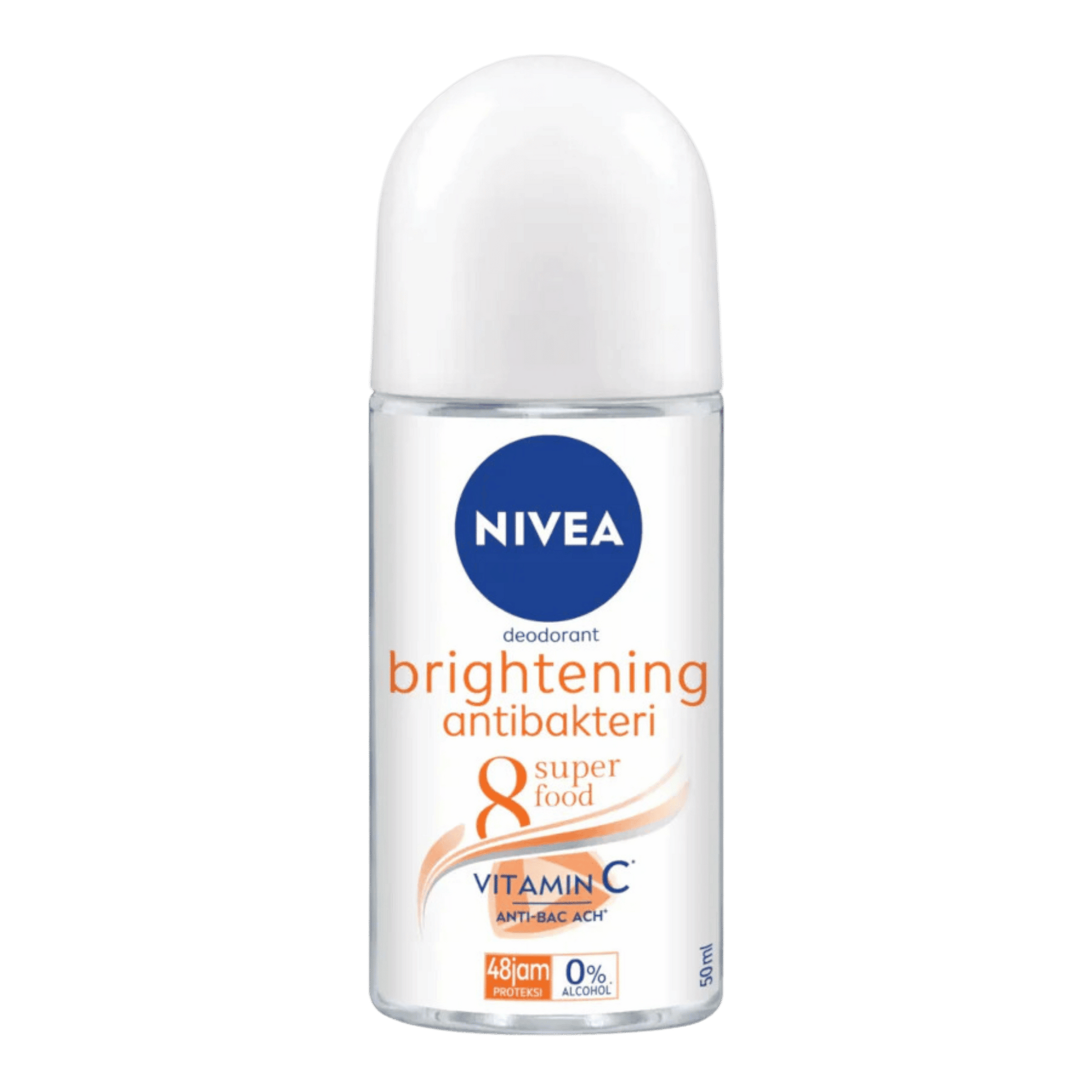 Nivea Brightening Anti bakteri 8 Super Food Roll on (50ml) Buy In SkinStash!