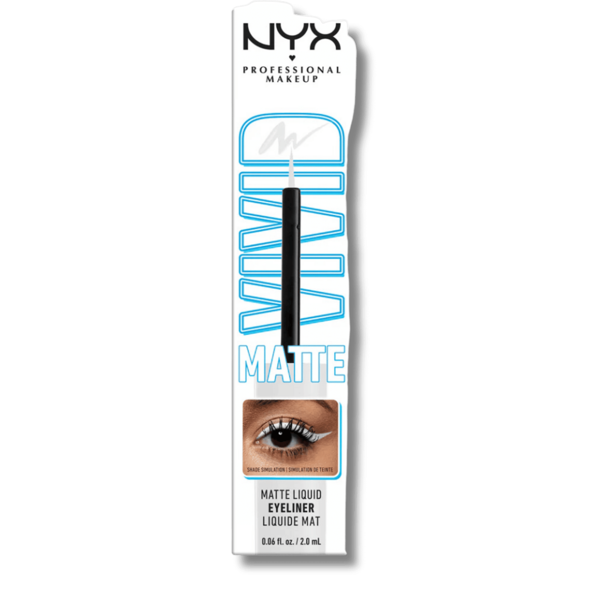 Buy Nyx Professional Makeup Vivid Matte Liquid Eye Liner (2.0ml) In SkinStash From Pakistan!