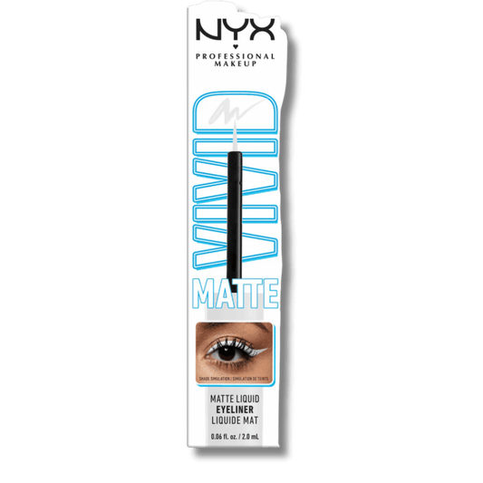 Buy Nyx Professional Makeup Vivid Matte Liquid Eye Liner (2.0ml) In SkinStash From Pakistan!