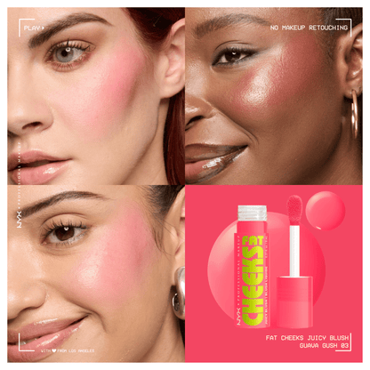 Imported NYX Professional Makeup Fat Cheeks Juicy Blush