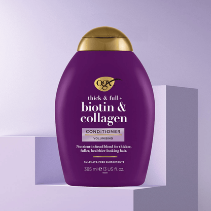 OGX Thick & Full + Biotin & Collagen Volumizing Conditioner (385ml)