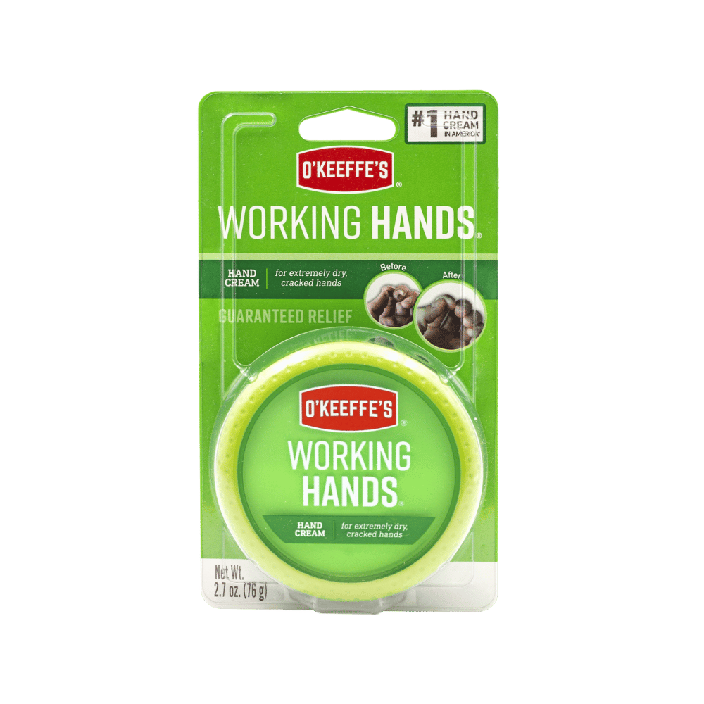 O’Keeffe’s Working Hands Hand Cream (76g) – Intensive repair cream for extremely dry, cracked hands – non-greasy & fast-absorbing – Skinstash.pk
