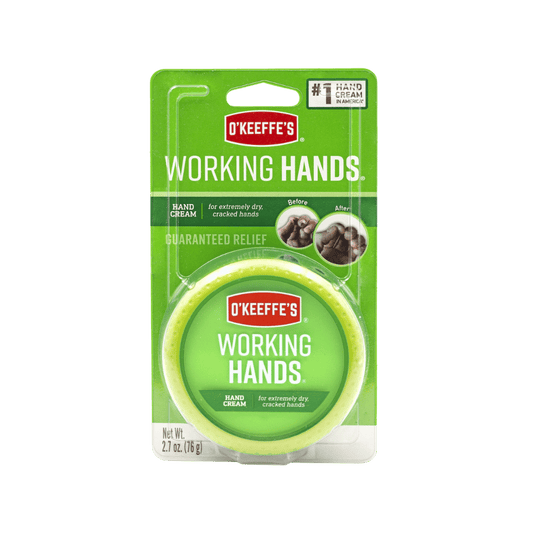 O’Keeffe’s Working Hands Hand Cream (76g) – Intensive repair cream for extremely dry, cracked hands – non-greasy & fast-absorbing – Skinstash.pk