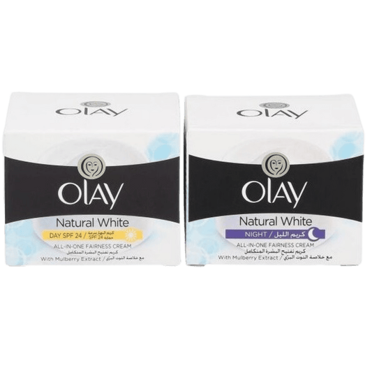 Olay Natural Aura Special Offer Day Cream + Night Cream skinstash