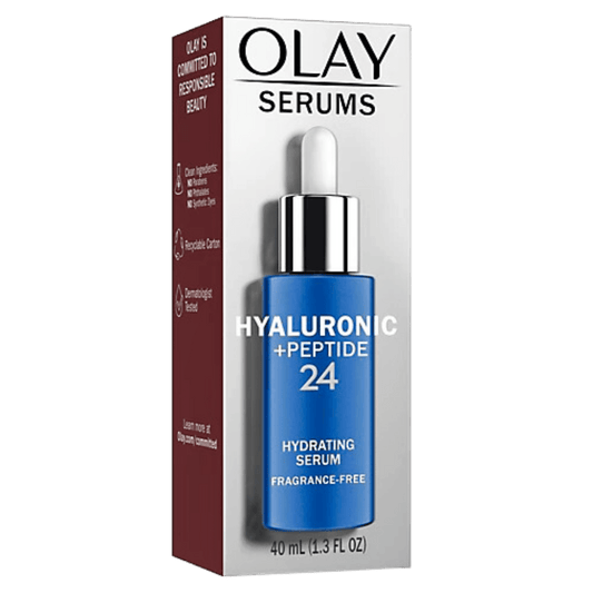 Olay Hyaluronic + Peptide 24 Hydrating Serum with Vitamin B3 (40ml)