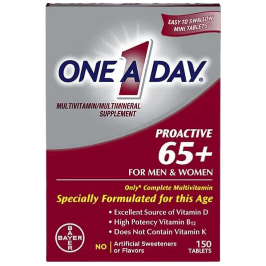 Buy One-A-Day Proactive 65 Plus Tablets 150 Ct In Pakistan From SkinStash!